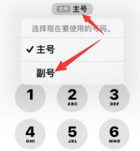 新民苹果14维修店分享iPhone 14 Pro Max使用副卡打电话的方法 